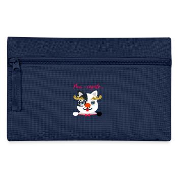 Ce mystérieux chat aux yeux bleus. - Trousse - marine - Devant