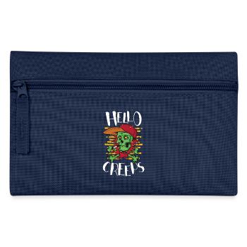 Hello Creeps - Pencil Case - navy - Front