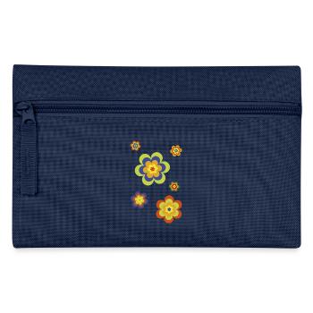 limited edition 3a flower power - Federtasche - Navy - Vorne