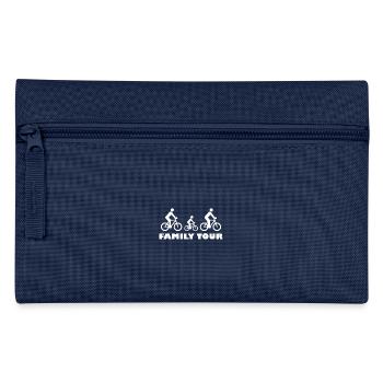 Family Tour - Bike Design - Pencil Case - navy - Front