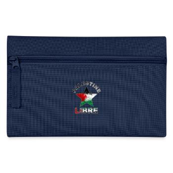 Etoile couleur Palestine libre - Trousse - marine - Devant