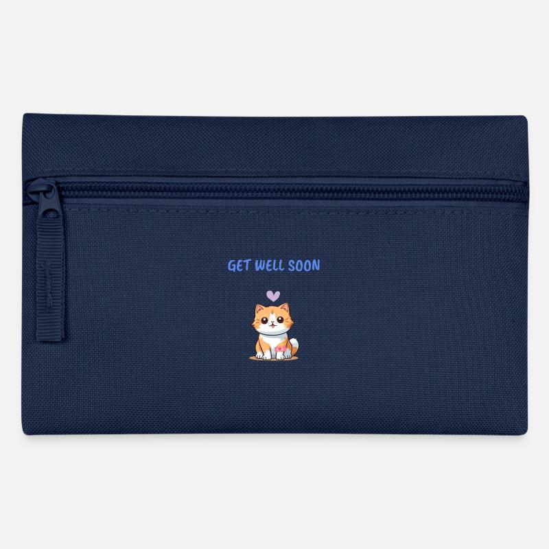 Get well soon - Pencil Case - navy