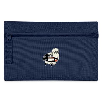 Wolly Sheepling Retro Controller - Federtasche - Navy - Vorne
