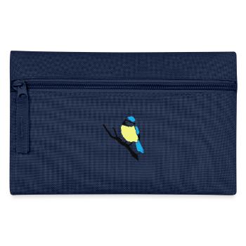 Blaumeise Vogel Meise - Federtasche - Navy - Vorne