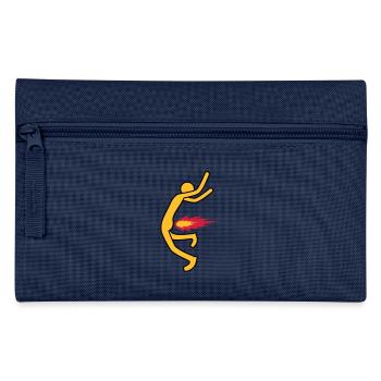 Fire Fart - Pencil Case - navy - Front