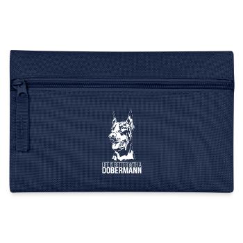 La vie des dobermans est meilleure Chiens Chiens Wilsigns - Trousse - marine - Devant