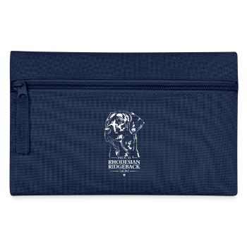 Rhodesian Ridgeback Mom Dog Dog Wilsigns - Pencil Case - navy - Front