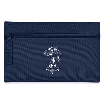 Vizsla Mom Dog Dog Magyar Vizsla Wilsigns - Pencil Case - navy - Front