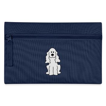 Cocker Spaniel - Pencil Case - navy - Front