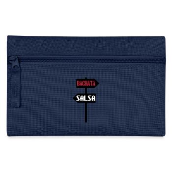 Bachata salsa signe - Trousse - marine - Devant