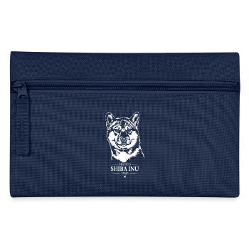 Shiba Inu Dad Shiba Dog Dog Wilsigns - Pencil Case - navy - Front