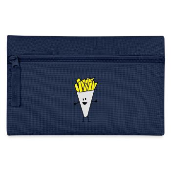 french fries - Federtasche - Navy - Vorne