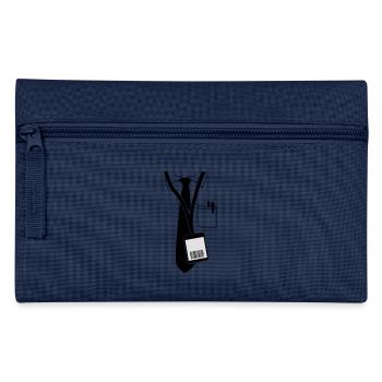 code pass - Federtasche - Navy - Vorne