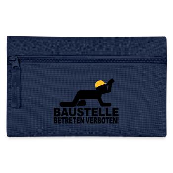 chantier de construction d'entrer interdit - Trousse - marine - Devant