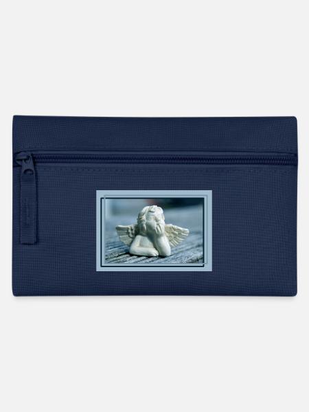 Angel in Blue - Pencil Case - navy
