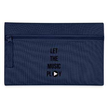 Let the music play - Pencil Case - navy - Front