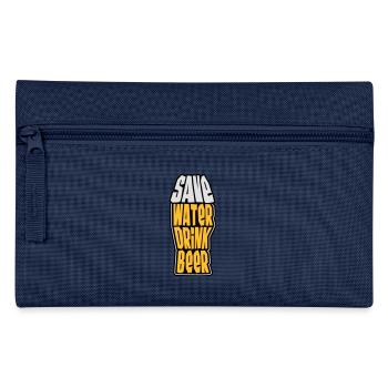 Save Water Drink Beer - Pencil Case - navy - Front