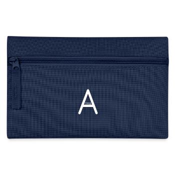 Design Anna en blanc - Trousse - marine - Devant