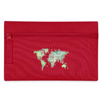 Land entdecken - Federtasche - Rot - Vorne