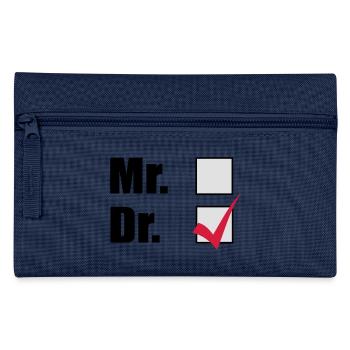 doctorate - Pencil Case - navy - Front