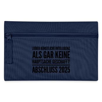 Abschluss 25 - Federtasche - Navy - Vorne