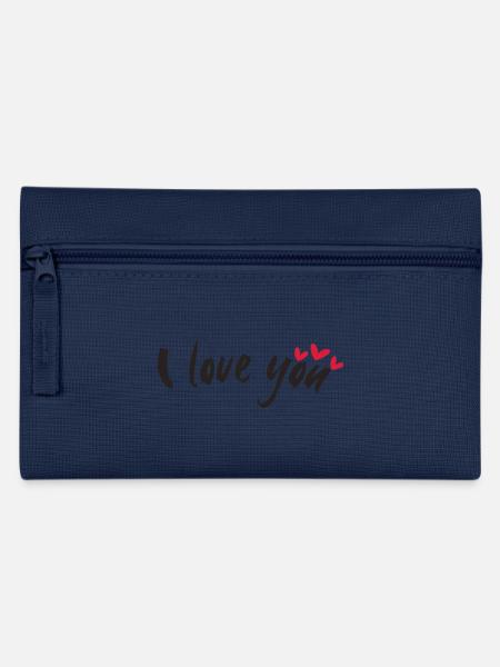 i love you - Federtasche - 