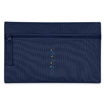 Krawattenmotiv Musik 3farbig - Trousse - marine - Devant