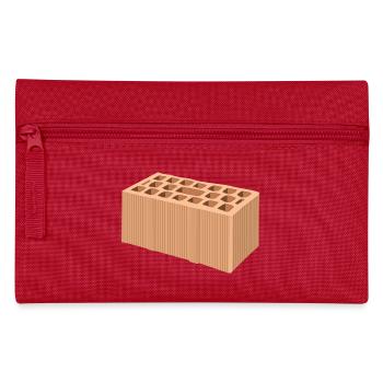 construire chantier de construction mécanique artisan maurer312 - Trousse - rouge - Devant