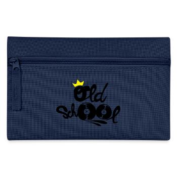 Old school - Pencil Case - navy - Front