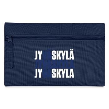 Jyväskylä Finnland Fahne - Federtasche - Navy - Vorne