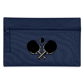 Tischtennis Sport Tischtennisschläger - Federtasche - Navy - Vorne