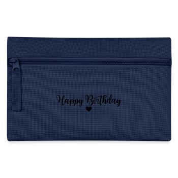 Happy Birthday - Federtasche - Navy - Vorne