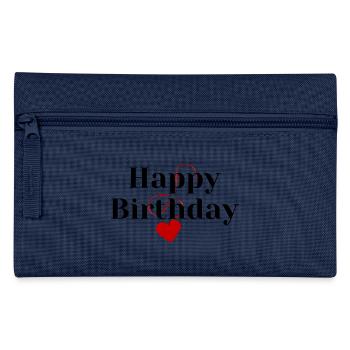 Happy Birthday - Federtasche - Navy - Vorne