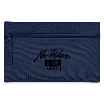 No War Stop War - Federtasche - Navy - Vorne