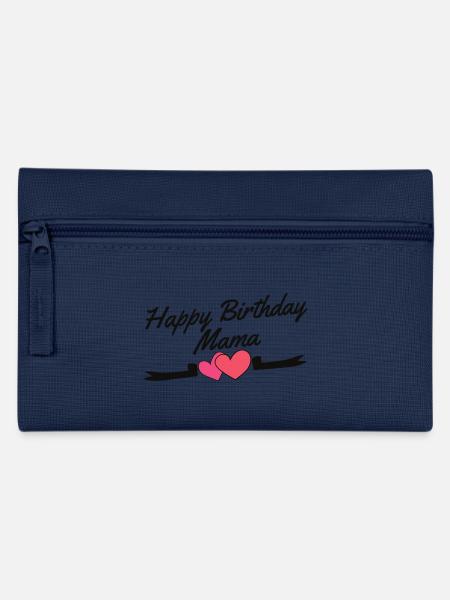 Happy Birthday Mama Lieblingsmensch Geburtstag - Federtasche - Navy