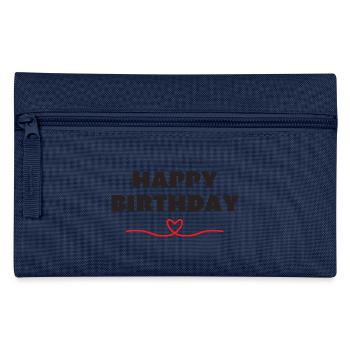 Happy Birthday - Federtasche - Navy - Vorne