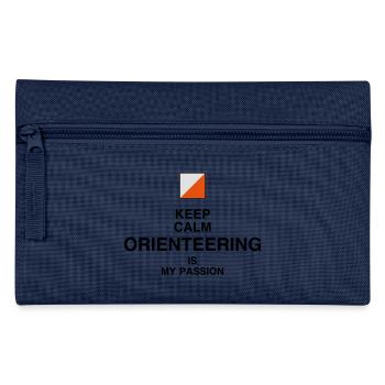 Orienteering Orientierungslauf Orientation - Pencil Case - navy - Front