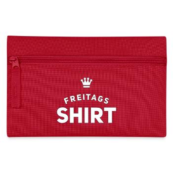 Friday shirt - Pencil Case - red - Front