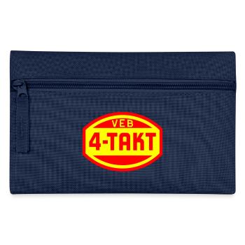 VEB 4-Takt Logo (2c) - Federtasche - Navy - Vorne