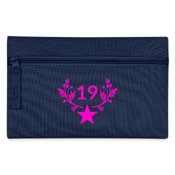 Birthday - Pencil Case - navy - Front