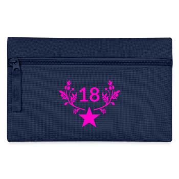 Birthday - Pencil Case - navy - Front