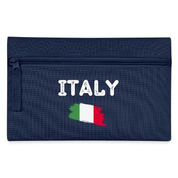 Italien Italienische Flagge - Federtasche - Navy - Vorne