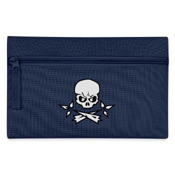 Kopf des Todes Hermine Hermine Bretonne - Federtasche - Navy - Vorne