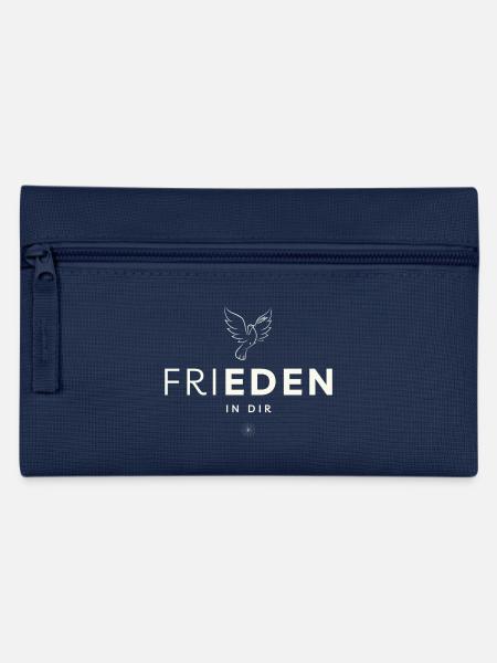 Frieden in dir - Federtasche - Navy