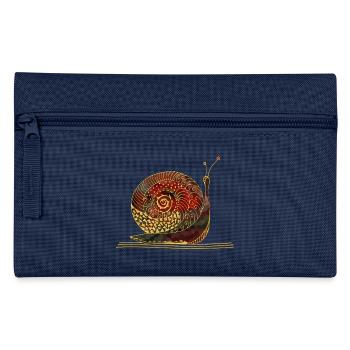 Schnecke - Federtasche - Navy - Vorne