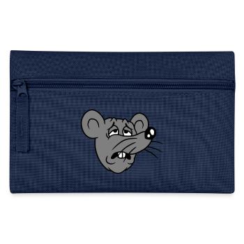 Souris épuisée triste désespérément fatiguée souffrance douce - Trousse - marine - Devant