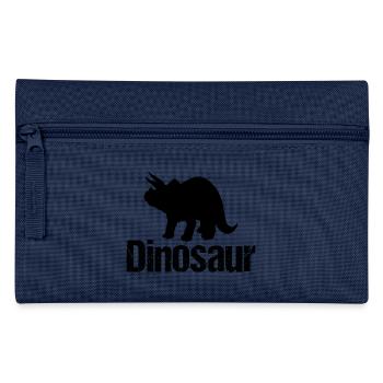 Dinosaur Triceratops - Dino - Federtasche - Navy - Vorne