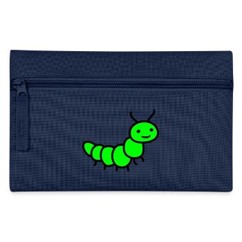 chenille - Trousse - marine - Devant
