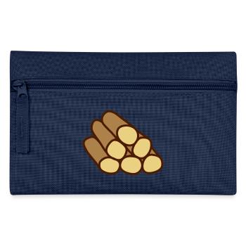 Wood - Pencil Case - navy - Front