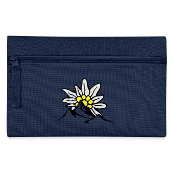 bergpanorama_mit_aufgehender_edelweissso - Federtasche - Navy - Vorne